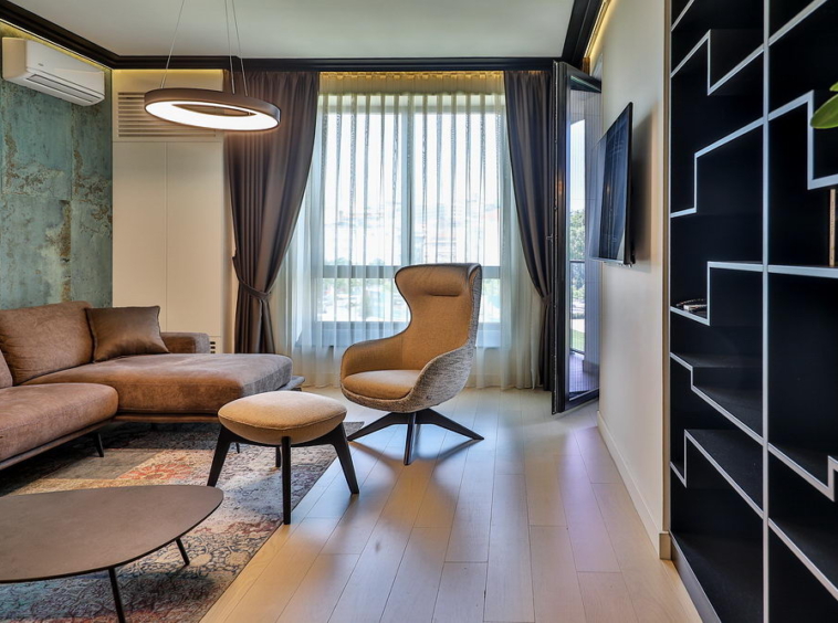Četvorosoban stan, BW Magnolia - dnevna soba, trpezarija, kuhinja | 3-Br apartment, BW Magnolia - living room, dining room, kitchen
