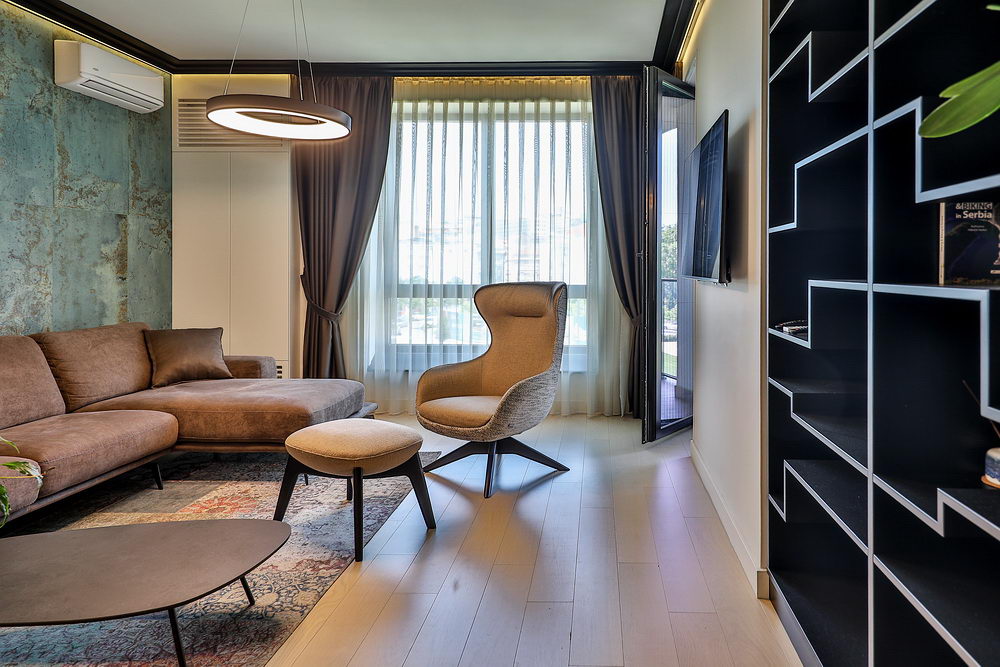 Četvorosoban stan, BW Magnolia - dnevna soba, trpezarija, kuhinja | 3-Br apartment, BW Magnolia - living room, dining room, kitchen