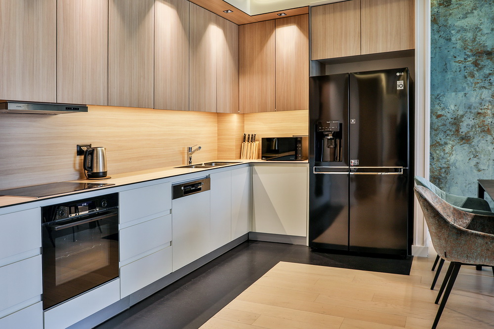 Četvorosoban stan, BW Magnolia - dnevna soba, trpezarija, kuhinja | 3-Br apartment, BW Magnolia - living room, dining room, kitchen