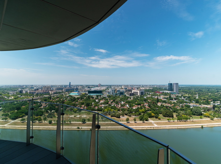 Trosoban stan, St. Regis - pogled s terase | 2-Br apartment, St. Regis - view from the terrace