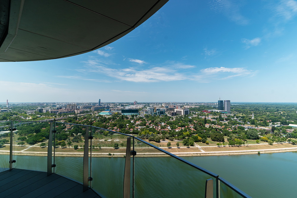 Trosoban stan, St. Regis - pogled s terase | 2-Br apartment, St. Regis - view from the terrace