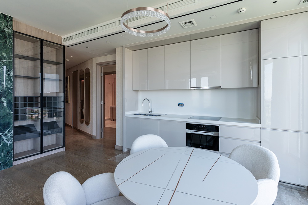 Trosoban stan, St. Regis - dnevna soba, trpezarija, kuhinja | 2-Br apartment, St. Regis - living room, dining room, kitchen