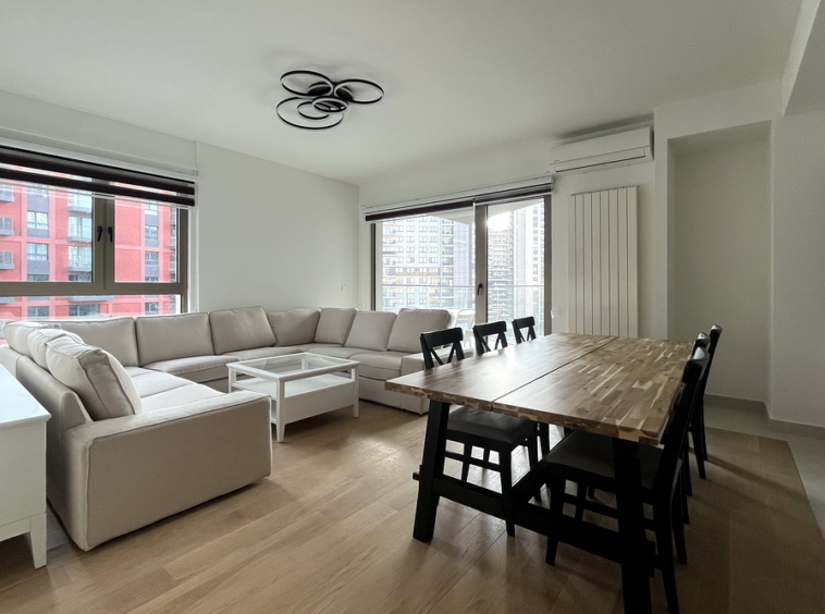Četvorosoban stan, BW Queen's Park Residences - dnevna soba, trpezarija, kuhinja | 3-Br apartment, BW Queen's Park Residences - living room, dining room, kitchen