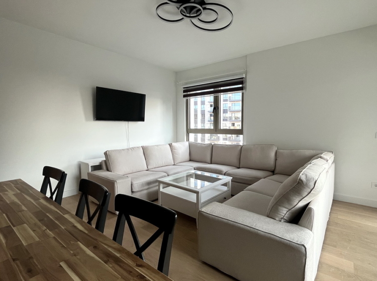 Četvorosoban stan, BW Queen's Park Residences - dnevna soba, trpezarija, kuhinja | 3-Br apartment, BW Queen's Park Residences - living room, dining room, kitchen