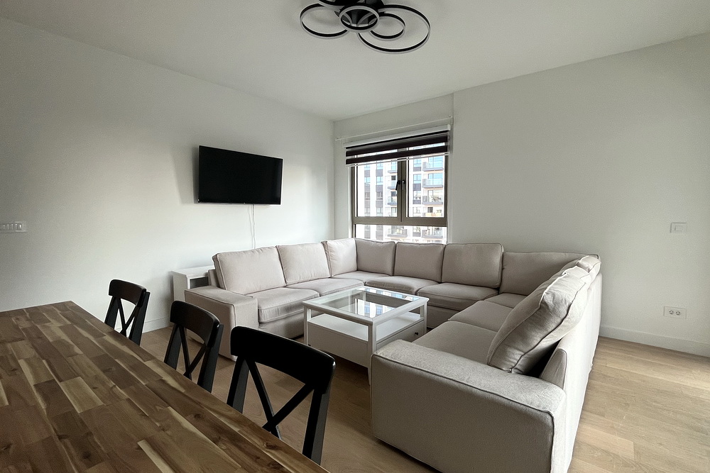 Četvorosoban stan, BW Queen's Park Residences - dnevna soba, trpezarija, kuhinja | 3-Br apartment, BW Queen's Park Residences - living room, dining room, kitchen