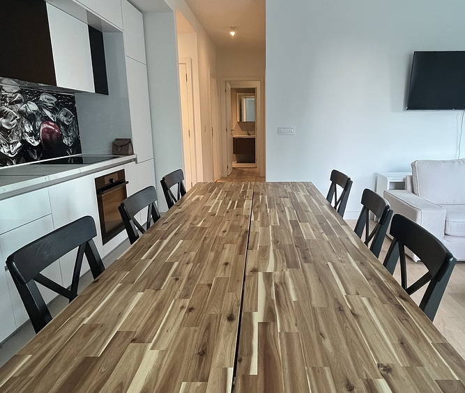Četvorosoban stan, BW Queen's Park Residences - dnevna soba, trpezarija, kuhinja | 3-Br apartment, BW Queen's Park Residences - living room, dining room, kitchen