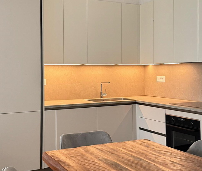 Trosoban stan, Landmark Residence - trpezarija, kuhinja | 2-Br apartment, Landmark Residence - dining room, kitchen