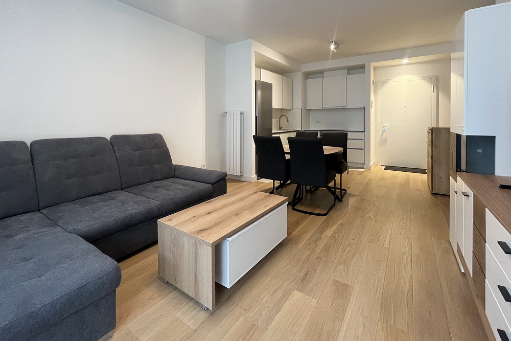 Trosoban stan, BW Eterna - dnevna soba, trpezarija, kuhinja | 2-Br apartment, BW Eterna - living room, dining room, kitchen