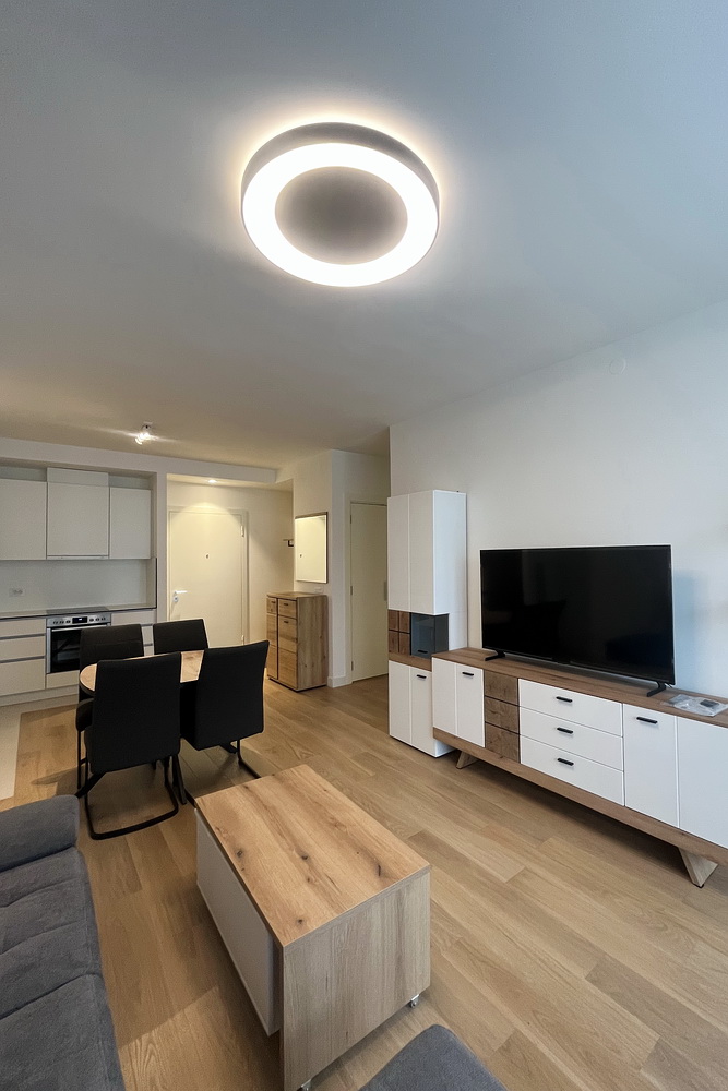 Trosoban stan, BW Eterna - dnevna soba, trpezarija, kuhinja | 2-Br apartment, BW Eterna - living room, dining room, kitchen