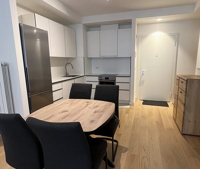 Trosoban stan, BW Eterna - dnevna soba, trpezarija, kuhinja | 2-Br apartment, BW Eterna - living room, dining room, kitchen