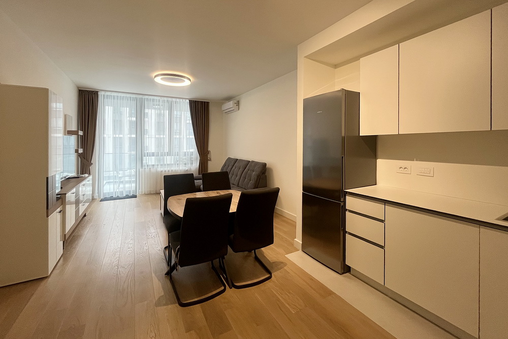 Trosoban stan, BW Eterna - dnevna soba, trpezarija, kuhinja | 2-Br apartment, BW Eterna - living room, dining room, kitchen