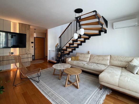 Dupleks, Zemun - dnevna soba, trpezarija, kuhinja | Duplex apartment, Zemun - living room, dining room, kitchen