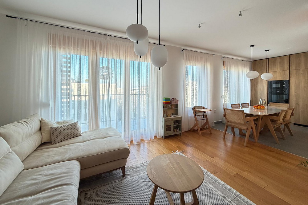 Dupleks, Zemun - dnevna soba, trpezarija, kuhinja | Duplex apartment, Zemun - living room, dining room, kitchen