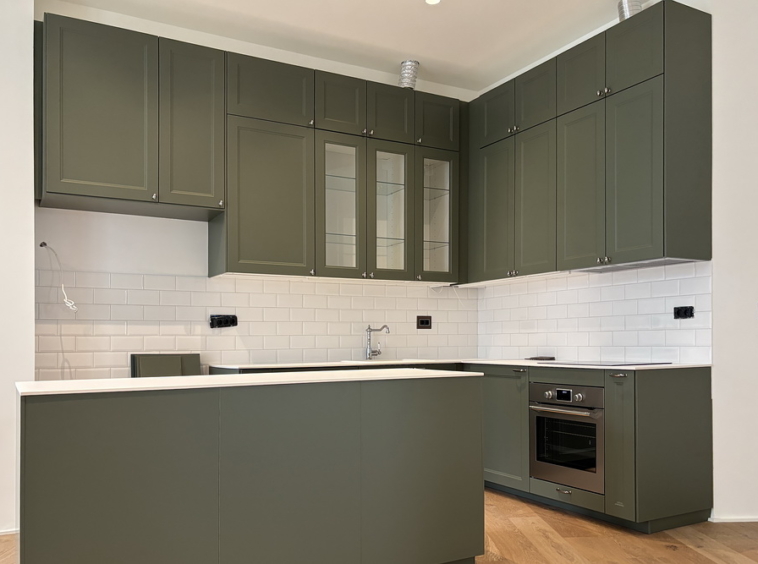 Trosoban stan, Kalemegdan Park - dnevna soba, trpezarija, kuhinja | 2-Br apartment, Kalemegdan Park - living room, dining room, kitchen