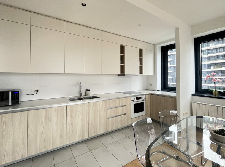 Četvorosoban stan, BW Vista - dnevna soba, trpezarija, kuhinja | 3-Br apartment, BW Vista - living room, dining room, kitchen