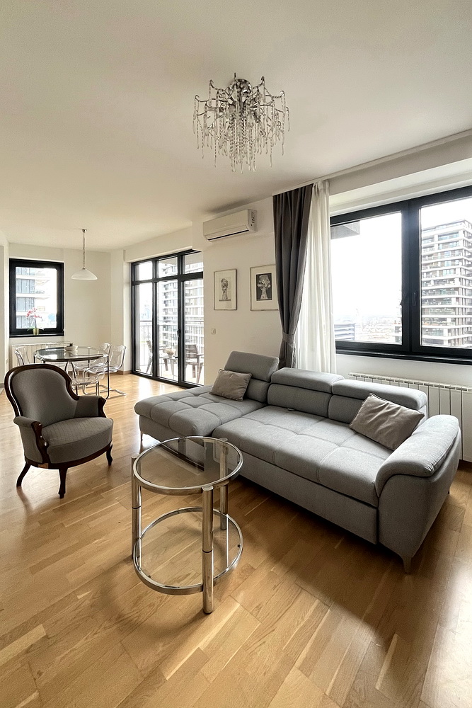 Četvorosoban stan, BW Vista - dnevna soba, trpezarija, kuhinja | 3-Br apartment, BW Vista - living room, dining room, kitchen