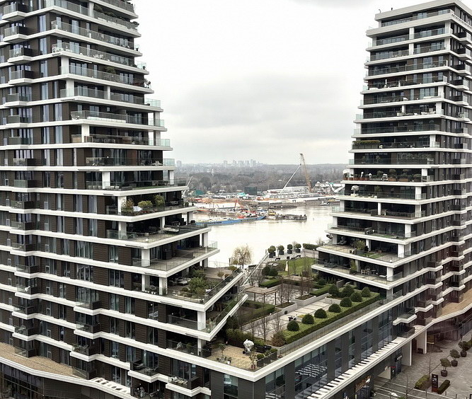 Četvorosoban stan, BW Vista - pogled s terase | 3-Br apartment, BW Vista - view from the terrace