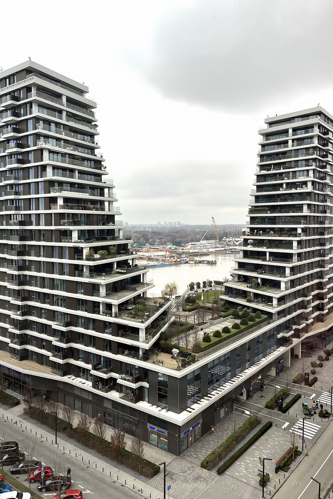 Četvorosoban stan, BW Vista - pogled s terase | 3-Br apartment, BW Vista - view from the terrace