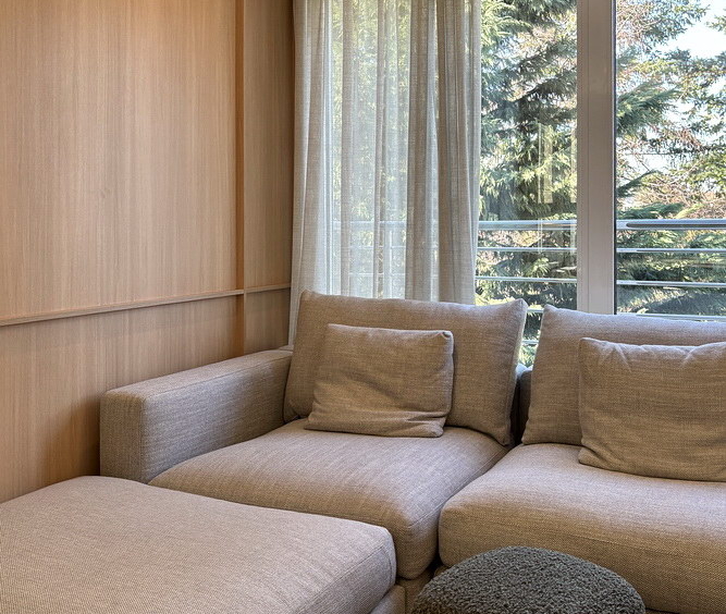 Četvorosoban stan, Dedinje - dnevna soba, trpezarija, kuhinja | 3-Br apartment, Dedinje - living room, dining room, kitchen