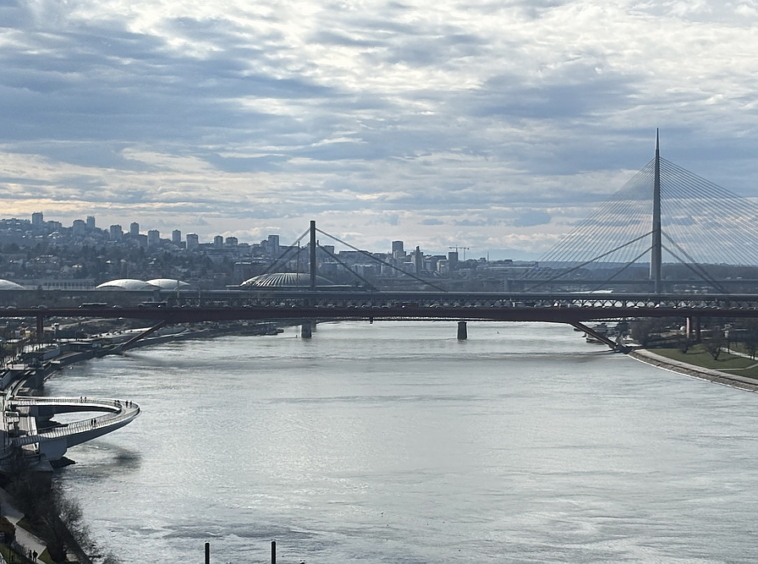 Trosoban stan, BW Victoria - pogled s terase | 2-Br apartment, BW Victoria - view from the terrace