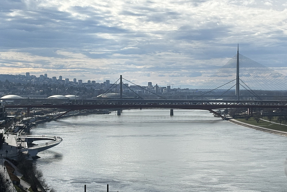 Trosoban stan, BW Victoria - pogled s terase | 2-Br apartment, BW Victoria - view from the terrace
