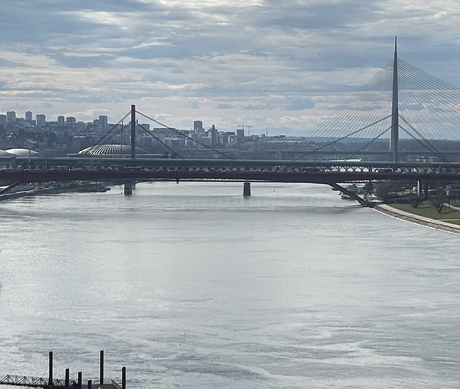 Trosoban stan, BW Victoria - pogled s terase | 2-Br apartment, BW Victoria - view from the terrace