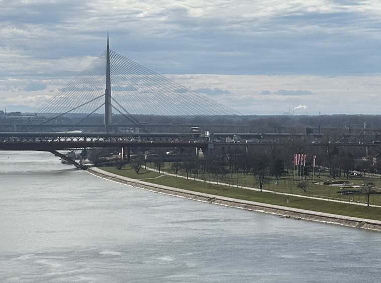 Trosoban stan, BW Victoria - pogled s terase | 2-Br apartment, BW Victoria - view from the terrace