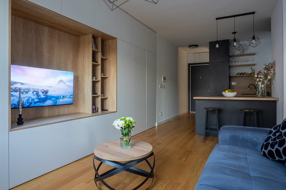 Dvosoban stan, Dorćol - dnevna soba, trpezarija, kuhinja | 1-Br apartment, Dorćol - living room, dining room, kitchen Dvosoban stan, Dorćol - dnevna soba, trpezarija, kuhinja | 1-Br apartment, Dorćol - living room, dining room, kitchen