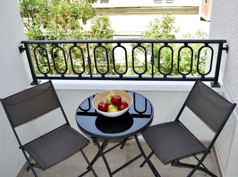 Dvosoban stan, Dorćol - terasa | 1-Br apartment, Dorćol - terrace