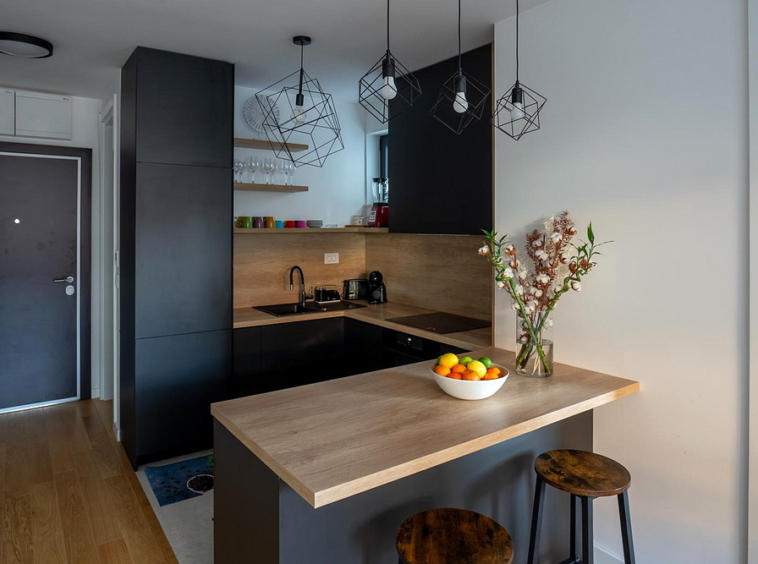 Dvosoban stan, Dorćol - dnevna soba, trpezarija, kuhinja | 1-Br apartment, Dorćol - living room, dining room, kitchen