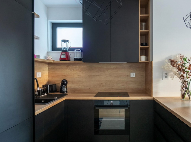 Dvosoban stan, Dorćol - dnevna soba, trpezarija, kuhinja | 1-Br apartment, Dorćol - living room, dining room, kitchen