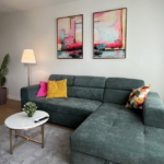 Dvosoban stan, Airport Garden - dnevna soba, trpezarija | 1-Br apartment, Airport Garden - living room, dining room
