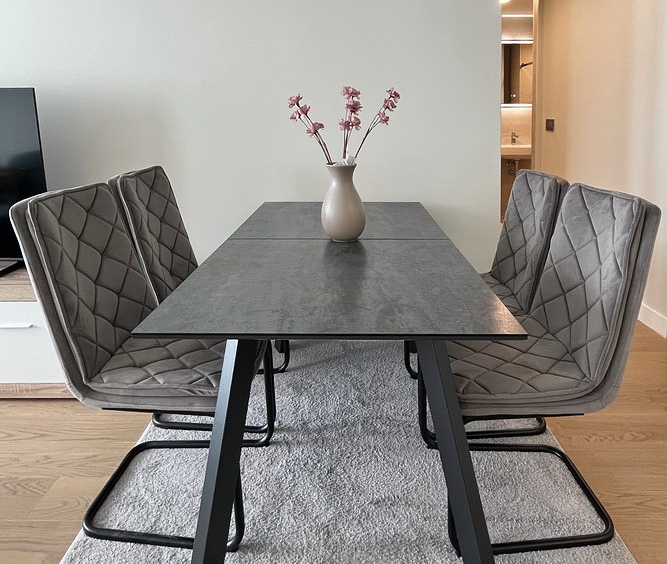 Dvosoban stan, Airport Garden - dnevna soba, trpezarija | 1-Br apartment, Airport Garden - living room, dining room