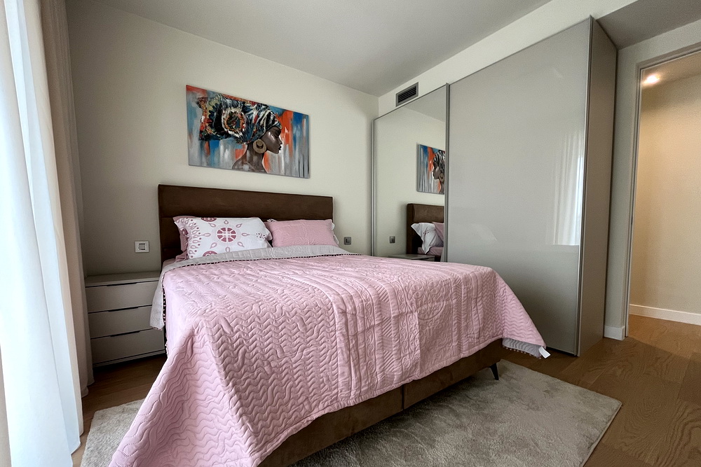 Dvosoban stan, Airport Garden - spavaća soba | 1-Br apartment, Airport Garden - bedroom
