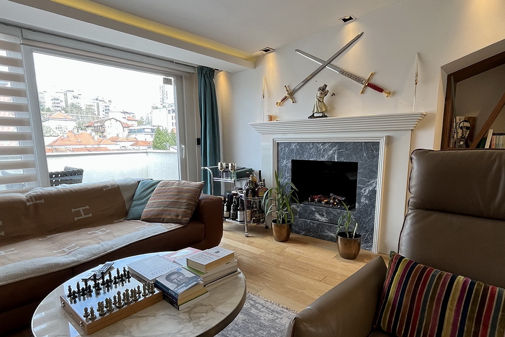 Trosoban stan, Vračar- dnevna soba, trpezarija | 2-Br apartment, Vračar - living room, dining room