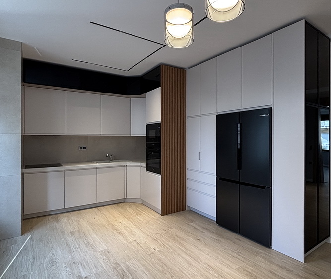Stan sa tri spavaće sobe, Vračar - dnevna soba, trpezarija, kuhinja | 3-Br apartment, Vračar - living room, dining room, kitchen