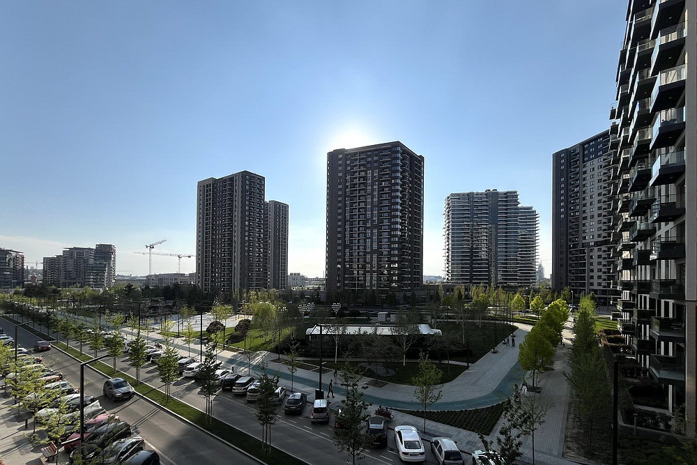 Trosoban stan, BW Quartet 1 - pogled s terase | 2-Br apartment, BW Quartet 1 - view from the terrace