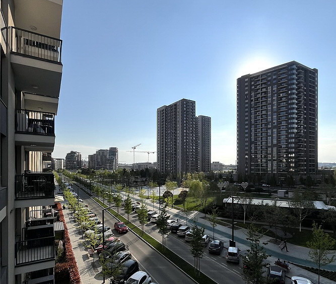 Trosoban stan, BW Quartet 1 - pogled s terase | 2-Br apartment, BW Quartet 1 - view from the terrace