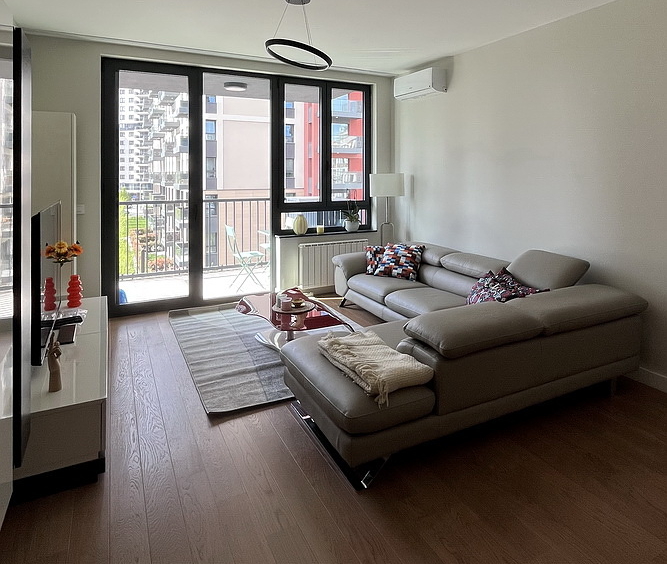 Trosoban stan, BW Quartet 1 - dnevna soba, trpezarija, kuhinja | 2-Br apartment, BW Quartet 1 - living room, dining room, kitchen
