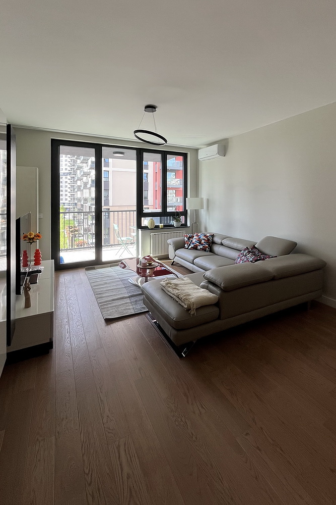 Trosoban stan, BW Quartet 1 - dnevna soba, trpezarija, kuhinja | 2-Br apartment, BW Quartet 1 - living room, dining room, kitchen