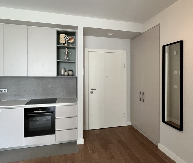 Trosoban stan, BW Quartet 1 - dnevna soba, trpezarija, kuhinja | 2-Br apartment, BW Quartet 1 - living room, dining room, kitchen