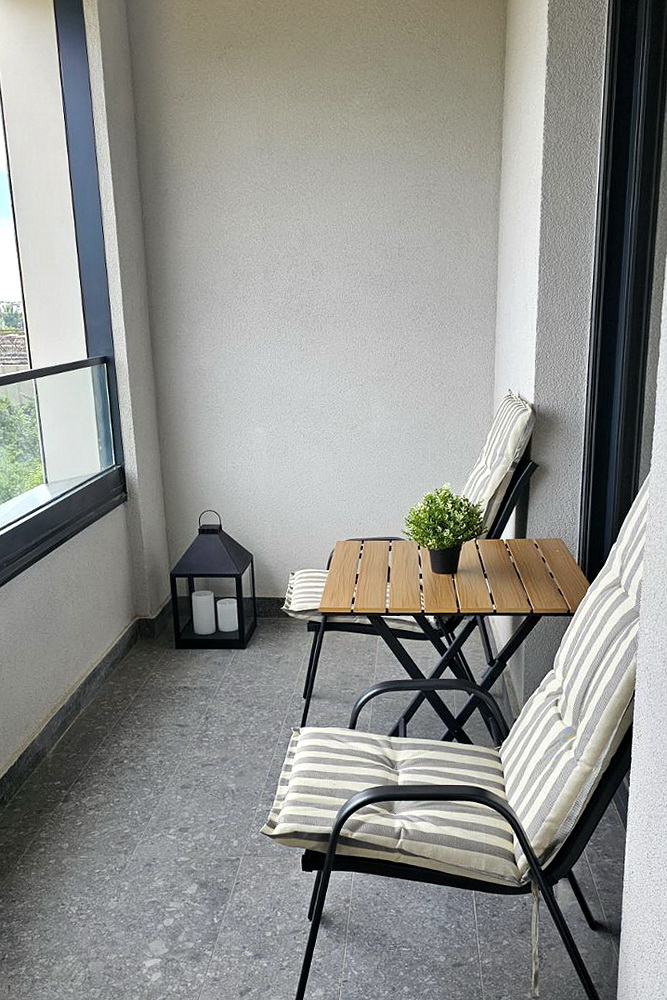Dvosoban stan, Airport Garden - terasa | 1-Br apartment, Airport Garden - terrace