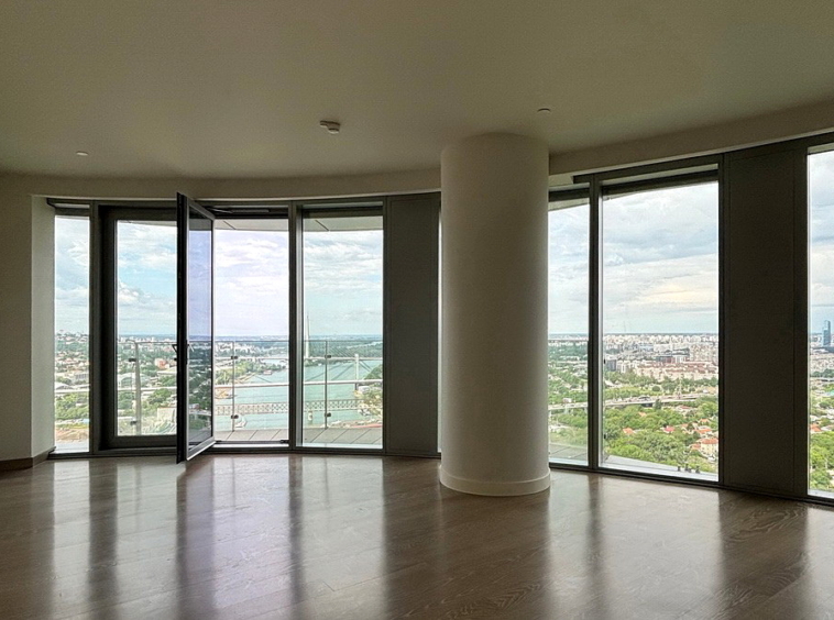 Trosoban stan, St. Regis Branded Residences - dnevna soba, trpezarija, kuhinja | 2-Br apartment, St. Regis Branded Residences - living room, dining room, kitchen