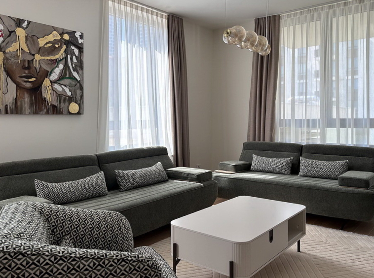 Trosoban stan, BW Lumia - dnevna soba, trpezarija, kuhinja | 2-Br apartment, BW Lumia - living room, dining room, kitchen