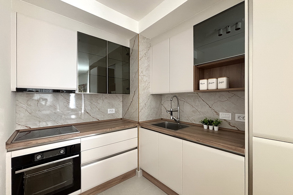 Trosoban stan, BW Lumia - dnevna soba, trpezarija, kuhinja | 2-Br apartment, BW Lumia - living room, dining room, kitchen