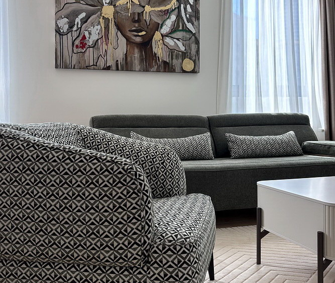 Trosoban stan, BW Lumia - dnevna soba, trpezarija, kuhinja | 2-Br apartment, BW Lumia - living room, dining room, kitchen