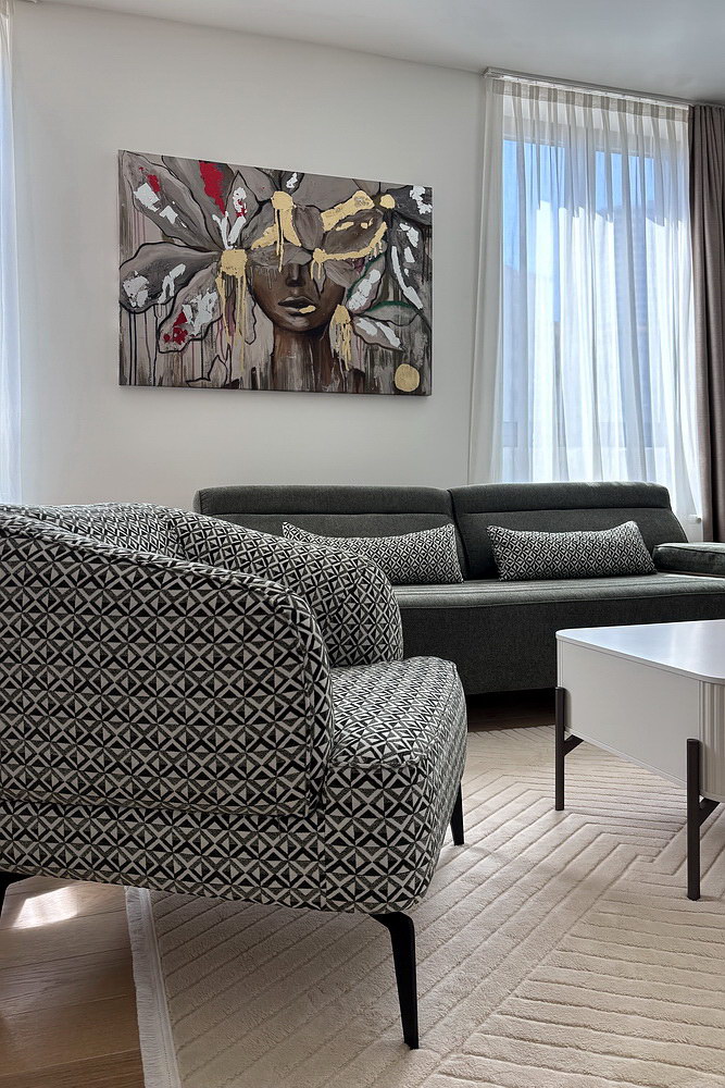 Trosoban stan, BW Lumia - dnevna soba, trpezarija, kuhinja | 2-Br apartment, BW Lumia - living room, dining room, kitchen
