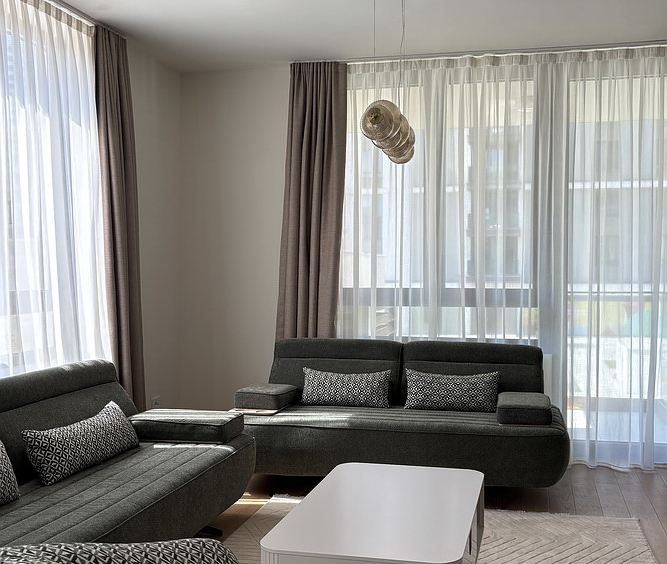 Trosoban stan, BW Lumia - dnevna soba, trpezarija, kuhinja | 2-Br apartment, BW Lumia - living room, dining room, kitchen