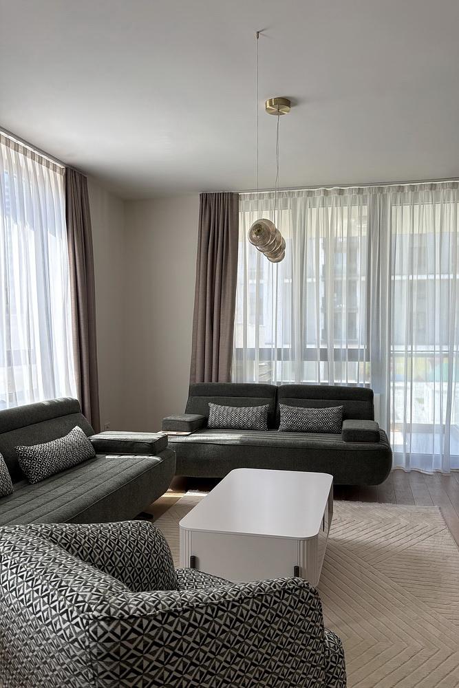 Trosoban stan, BW Lumia - dnevna soba, trpezarija, kuhinja | 2-Br apartment, BW Lumia - living room, dining room, kitchen
