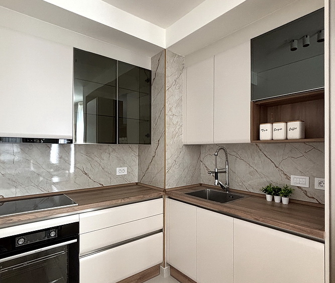 Trosoban stan, BW Lumia - dnevna soba, trpezarija, kuhinja | 2-Br apartment, BW Lumia - living room, dining room, kitchen